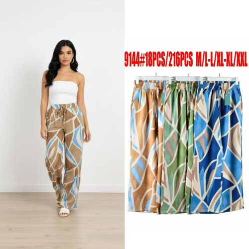 Pantalón Largo Fluido Estampado