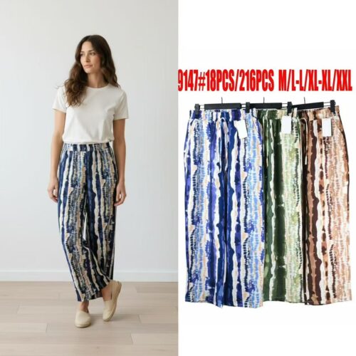 Pantalón Largo Fluido Estampado