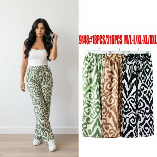 Pantalón Largo Fluido Estampado