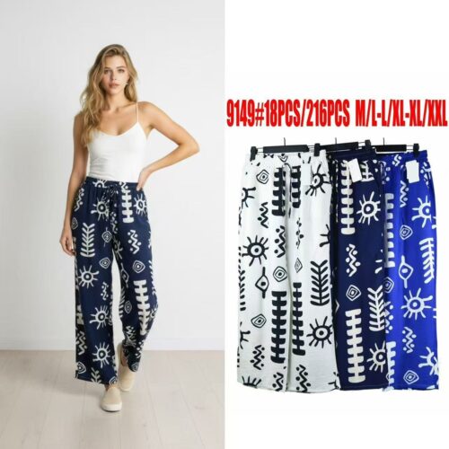 Pantalón Largo Fluido Estampado