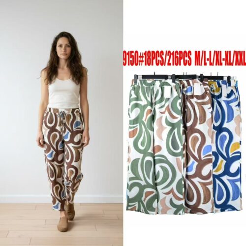 Pantalón Largo Fluido Estampado