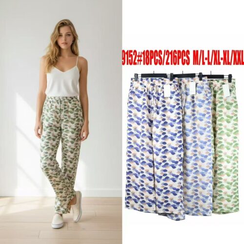 Pantalón Largo Fluido Estampado