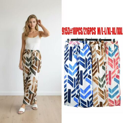 Pantalón Largo Fluido Estampado