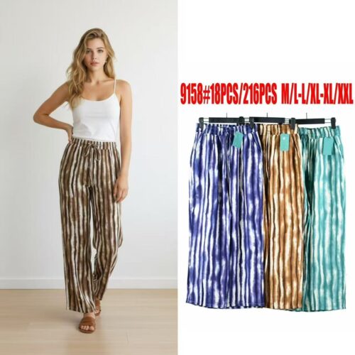 Pantalón Largo Fluido Estampado