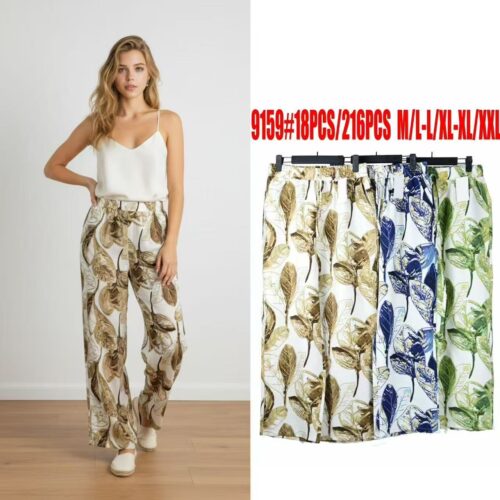 Pantalón Largo Fluido Estampado