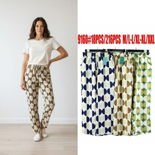 Pantalón Largo Fluido Estampado