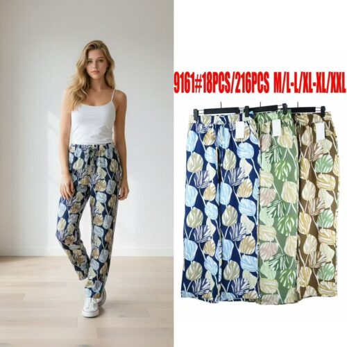 Pantalón Largo Fluido Estampado