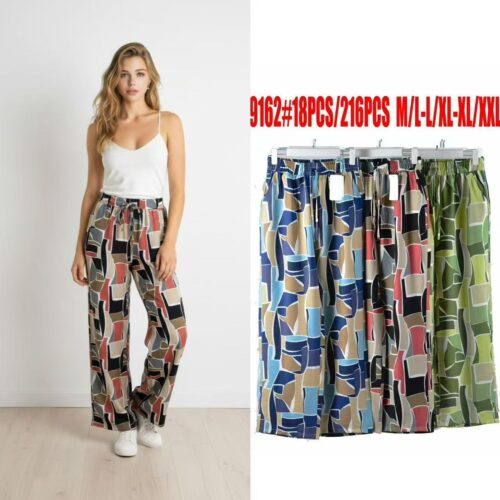 Pantalón Largo Fluido Estampado