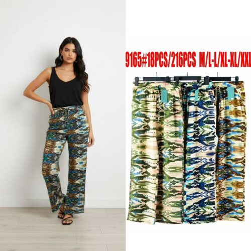Pantalón Largo Fluido Estampado