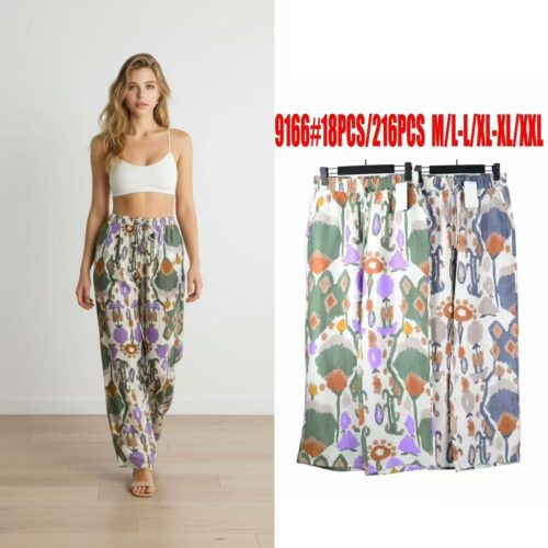 Pantalón Largo Fluido Estampado