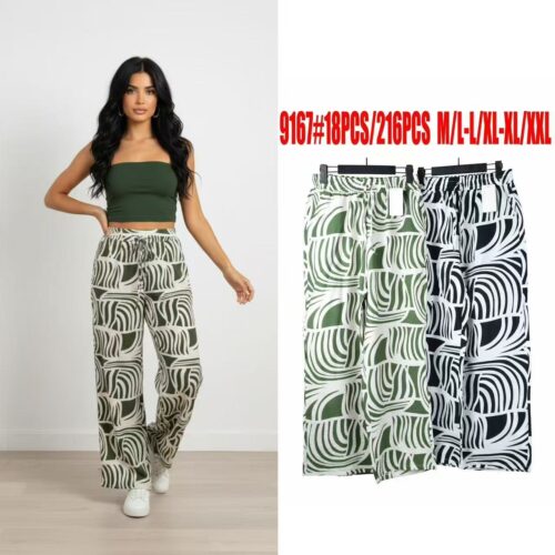 Pantalón Largo Fluido Estampado