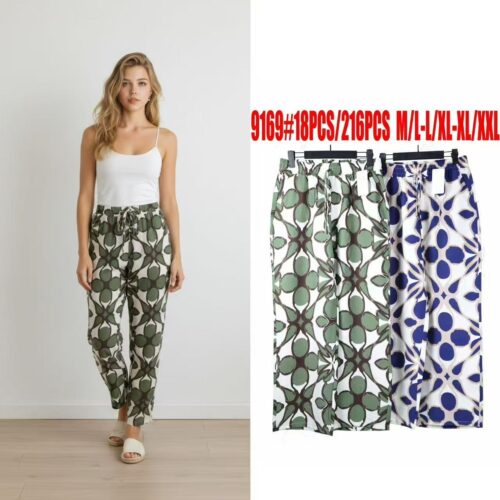 Pantalón Largo Fluido Estampado
