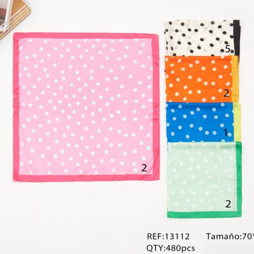 Fular Estampado 70 x 70cm