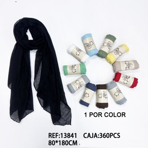 Fular Liso 80 x 180cm