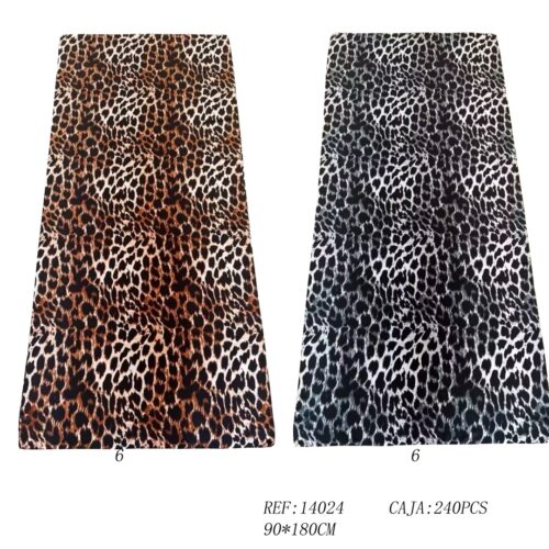 Fular Estampado Animal Print 90 x 180cm