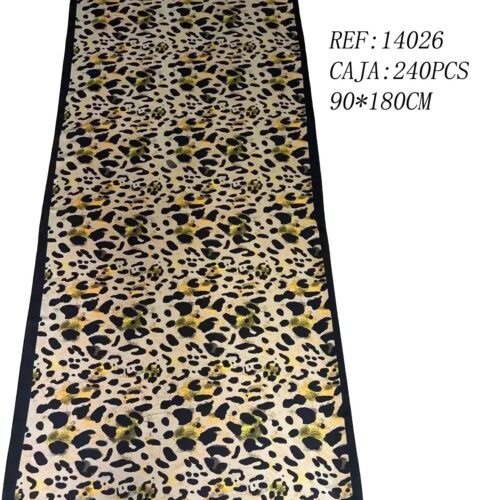 Fular Estampado Animal Print 90 x 180cm
