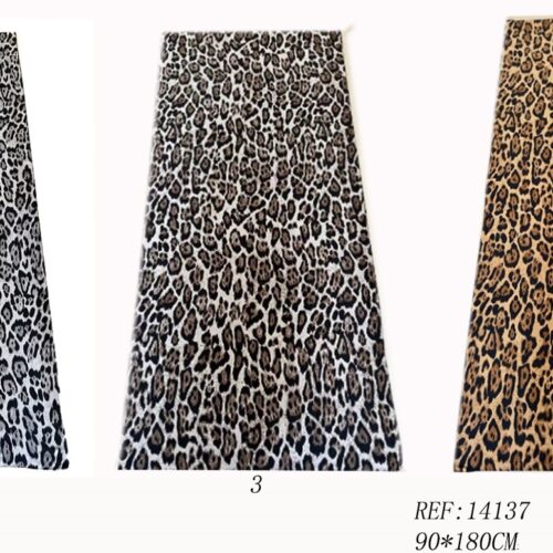 Fular Estampado Leopardo 90 x 180cm