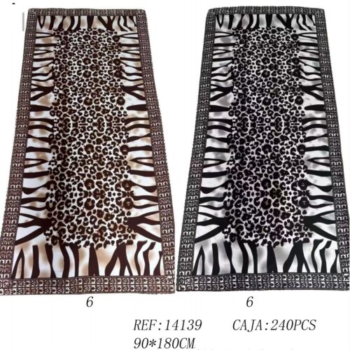 Fular Leopardo 90 x 180cm
