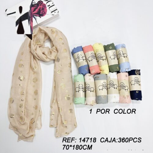 Fular Estampado 70 x 180cm