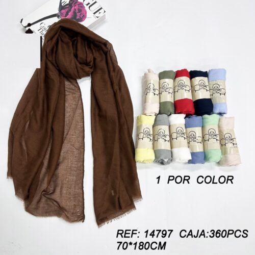 Fular Liso 70 x 180cm