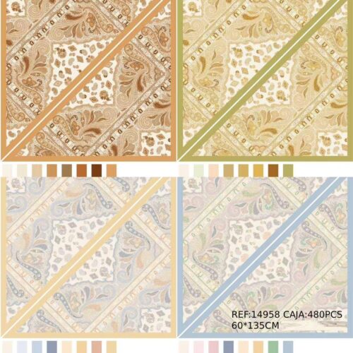 Fular Estampado Geometrico 135 x 60 cm