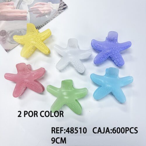 Pinzas de Pelo Estrella 9 cm.