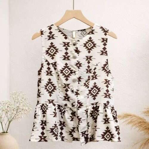 Camisa Estampado Étnico