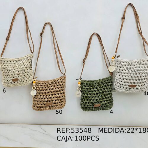 Bolso Bandolera Ganchillo