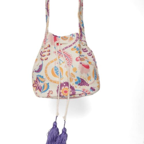 ¡LIQUIDACIÓN! Bolso estilo Wayuu Morado