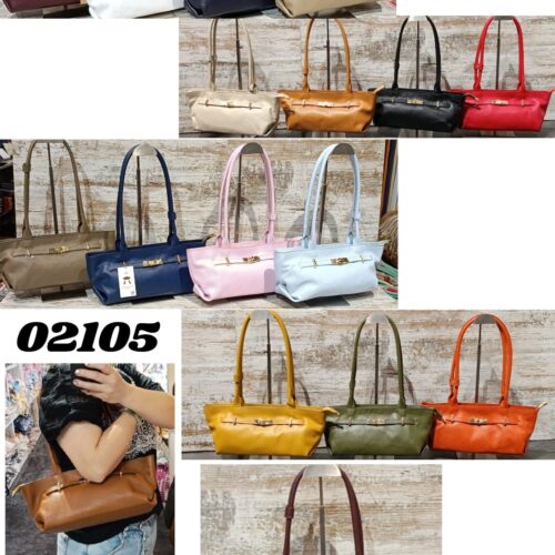 Bolso de Hombro Alargado Piel