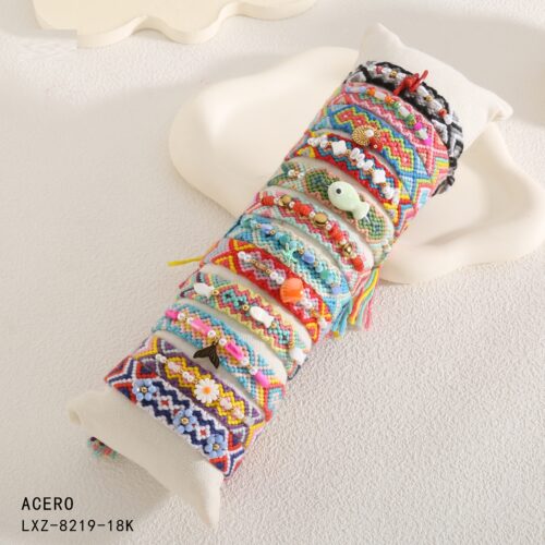 Pulsera Tubo Multicolor Hilo