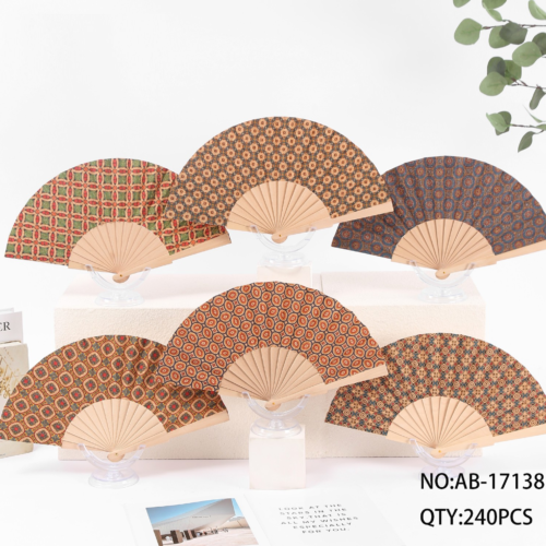 Abanico Estampado Variado Corcho