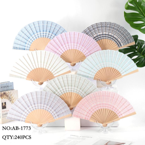 Abanico Estampado Étnico