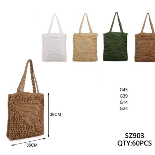 Bolso de Verano Cuadrado  Calado