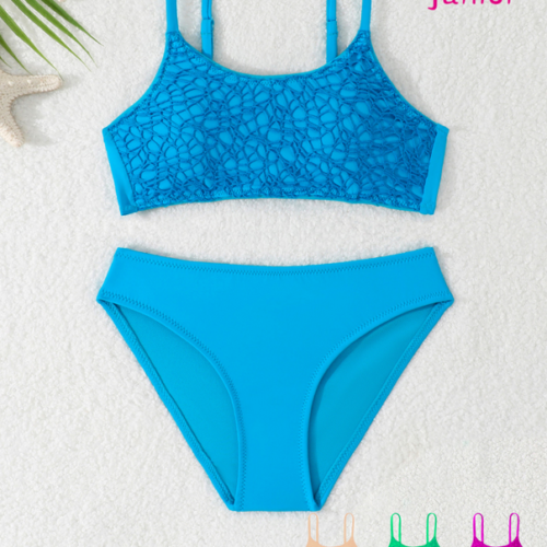 Bikini Infantil Liso  8-16 Años