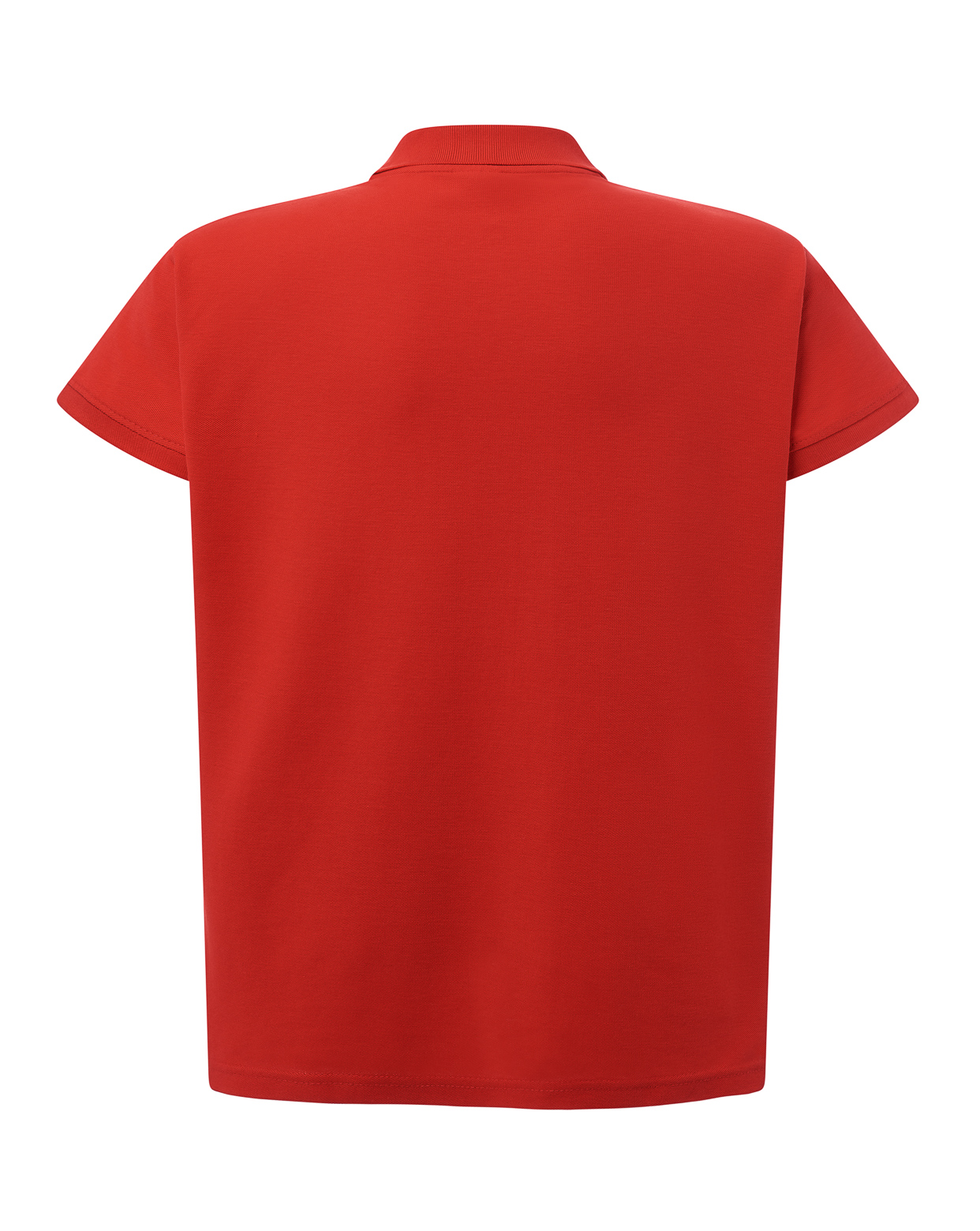 jhktshirt_curvspolo_rd_back Polo Piqué Mujer Tallas Grandes 200gr - Curves - Imagen 14