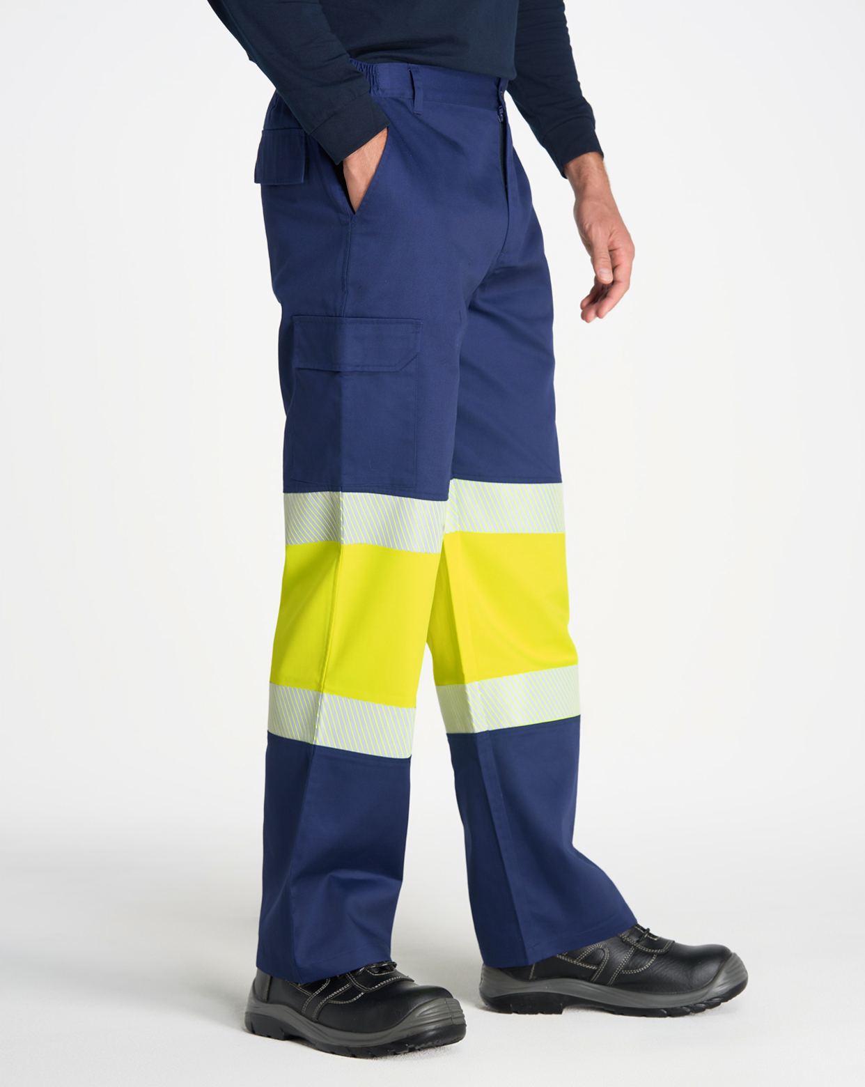 jhktshirt_hv12u00_0 Pantalón Multibolsillos Alta Visibilidad PROFESSIONAL Workwear - Imagen 1