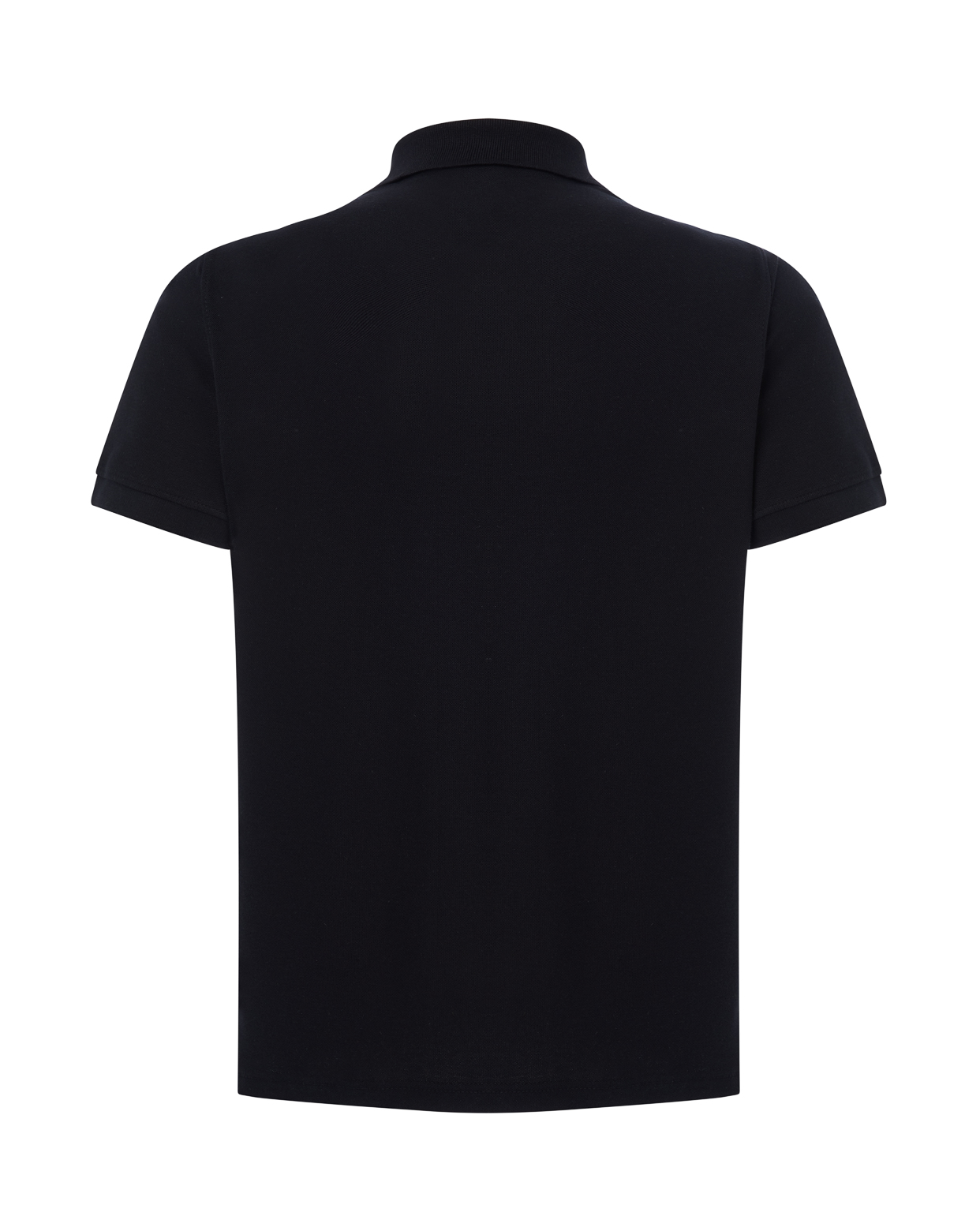 jhktshirt_jtpolo_bk_back Polo Hombre Manga Corta Piqué 180gr - Personalizable - Imagen 7