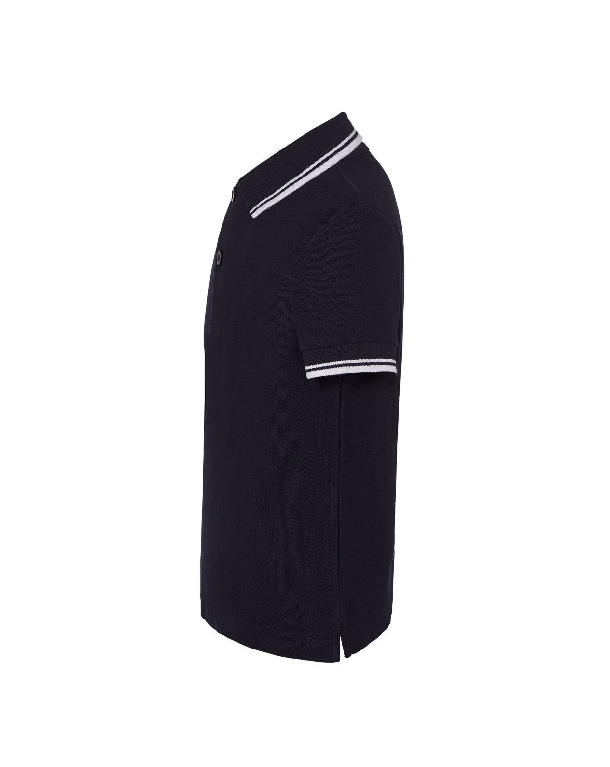 jhktshirt_pkid210_nywh_side Polo Piqué Infantil Kid 210gr - 23 Colores - Imagen 63