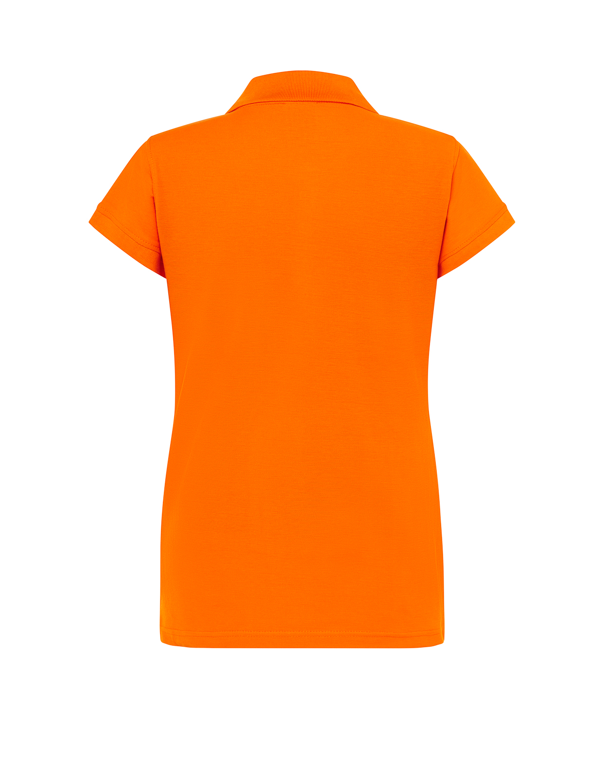jhktshirt_popl200_or_back Polo Piqué Mujer Regular Lady 200gr Algodón Peinado - Imagen 91