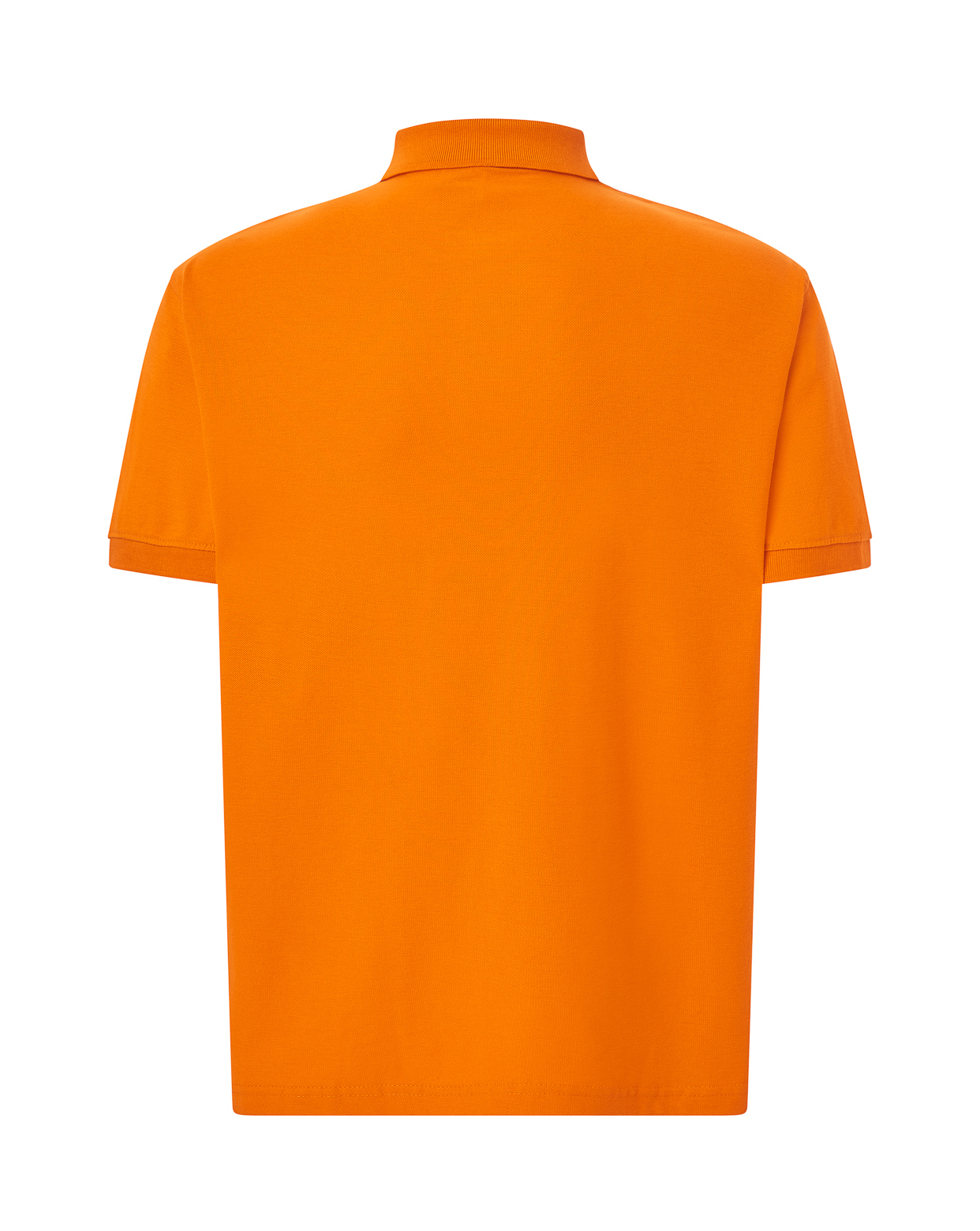 jhktshirt_pora240_or_back Polo Premium Piqué Hombre Manga Corta 240gr - Regular Line - Imagen 25