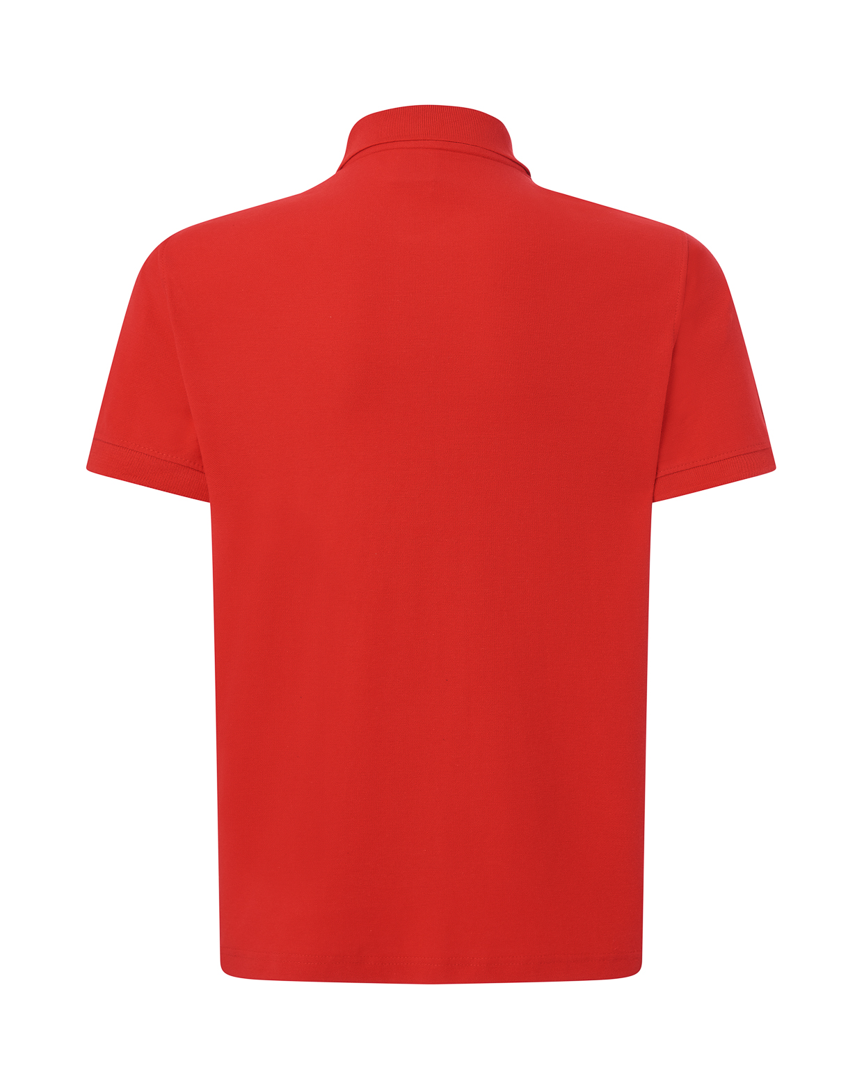 jhktshirt_pora240_rd_back Polo Premium Piqué Hombre Manga Corta 240gr - Regular Line - Imagen 17