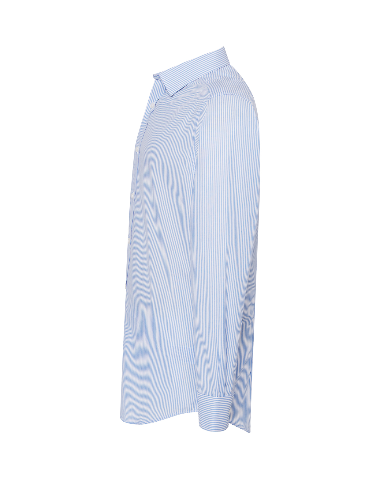 jhktshirt_shaberlin_sk_side Camisa Rayas Hombre BERLIN - Cuello Sin Botones Yarn Dyed - Imagen 3