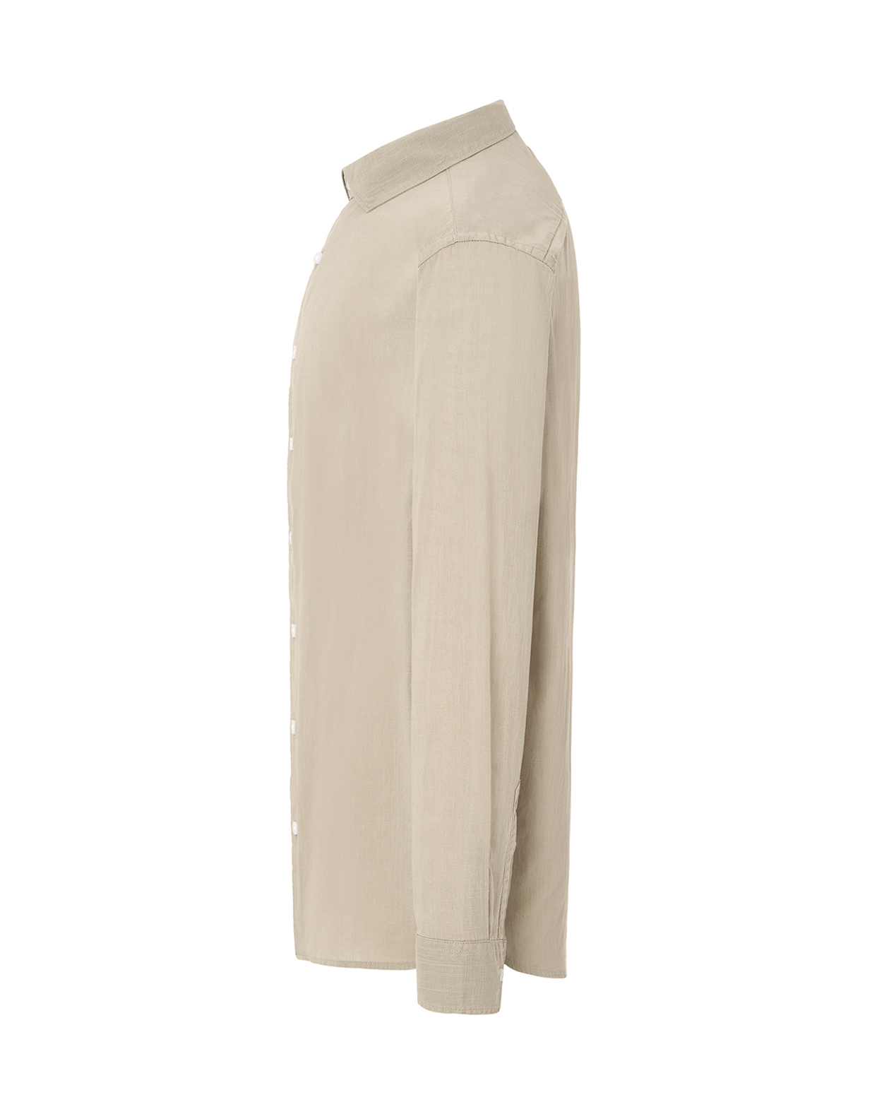 jhktshirt_shatulum_brw_side Camisa TULUM manga larga 100% algodón slub - Workwear profesional - Imagen 15