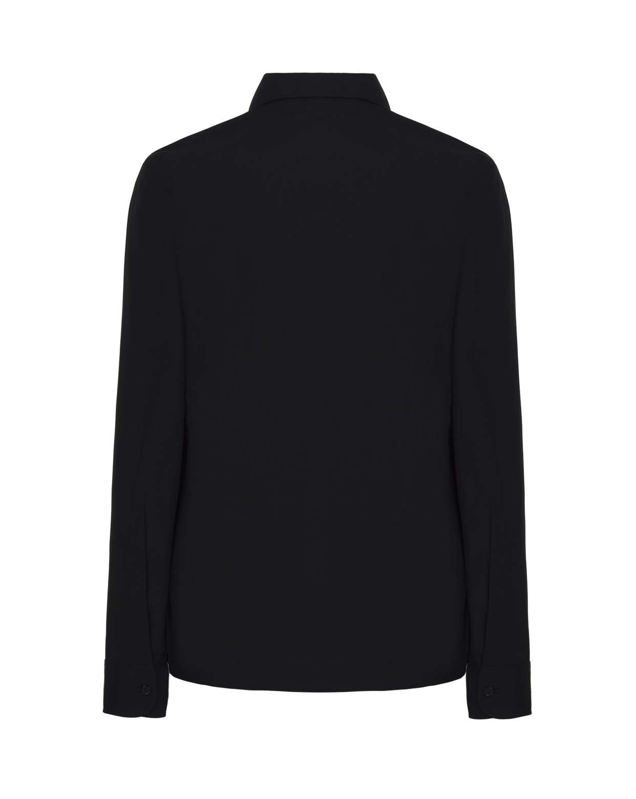 jhktshirt_shlpekin_bk_back Camisa mujer entallada antiarrugas popelín - PEKIN LADY - Imagen 7
