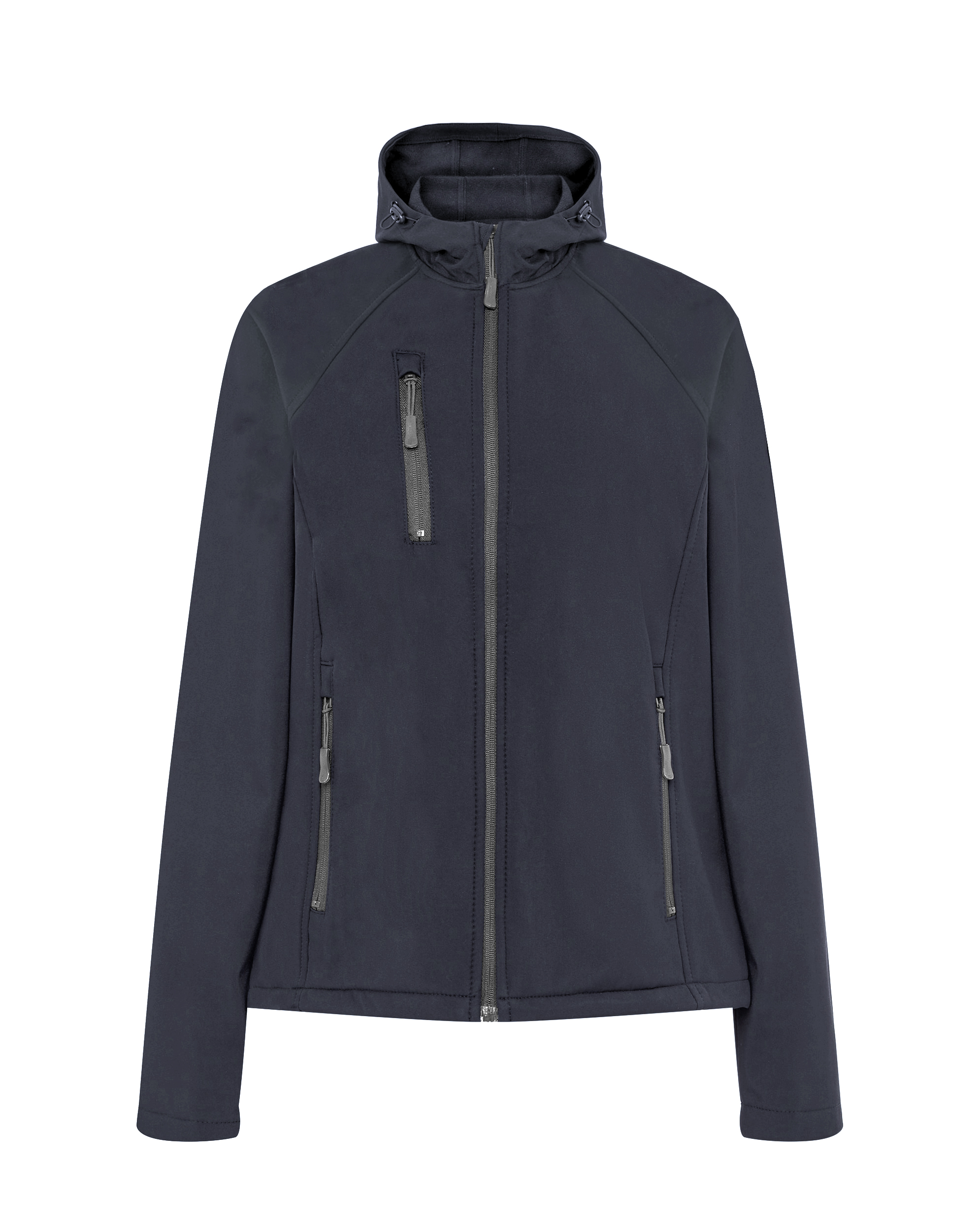 jhktshirt_softhoodl_ny Softshell Jacket Hooded Lady - Chaqueta técnica mujer con capucha - Imagen 8