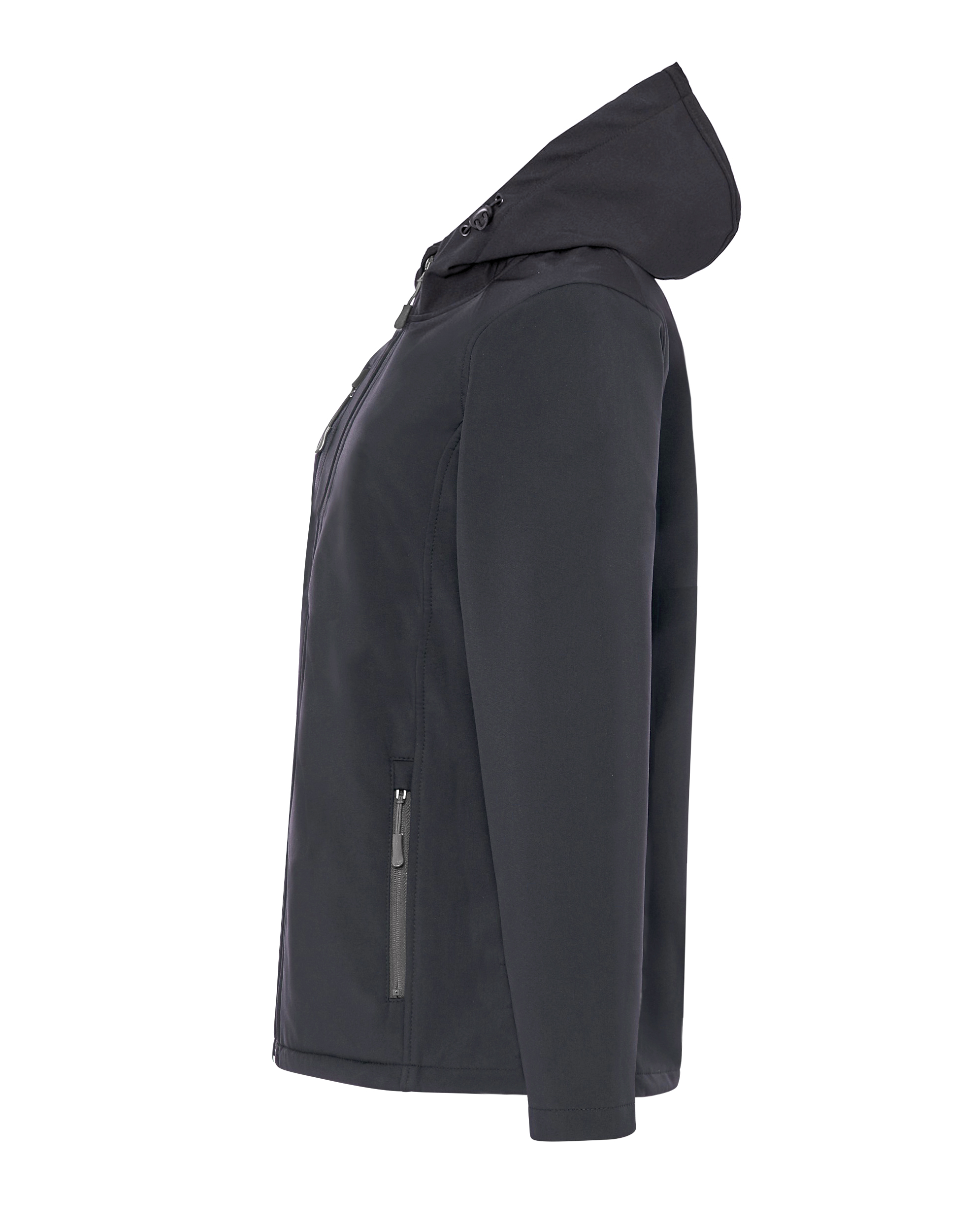jhktshirt_softhoodl_ny_side Softshell Jacket Hooded Lady - Chaqueta técnica mujer con capucha - Imagen 9