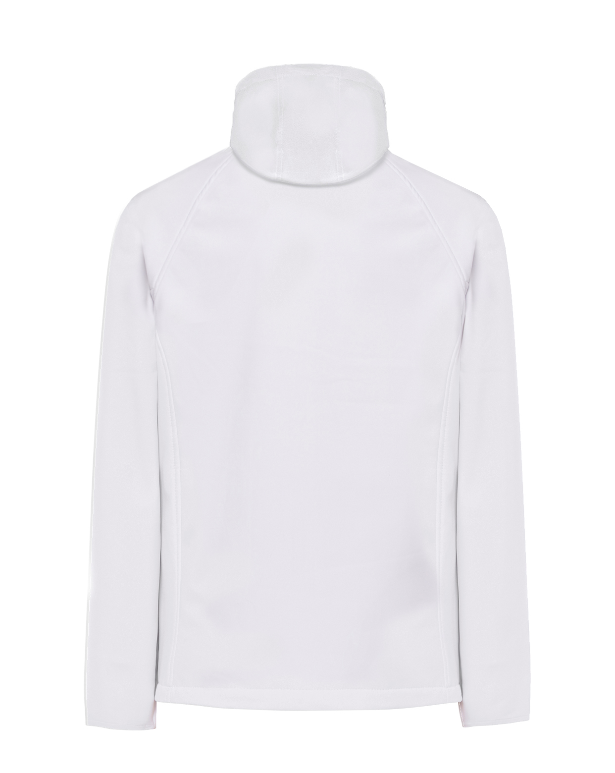 jhktshirt_softhoodl_wh_back Softshell Jacket Hooded Lady - Chaqueta técnica mujer con capucha - Imagen 4