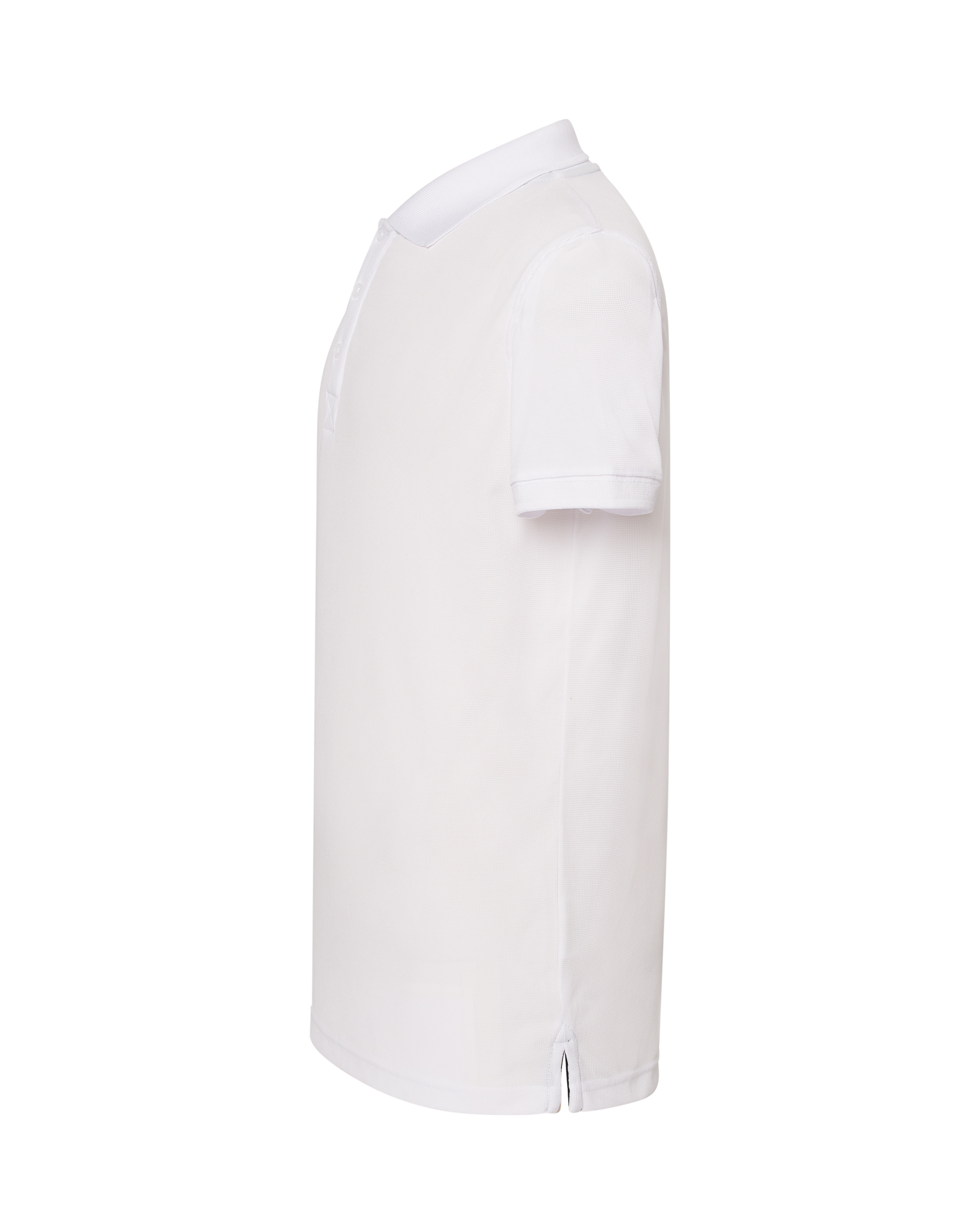 jhktshirt_sportpique_wh_side Pique Polo Man – Polo Piqué Deportivo Hombre Contraste - Imagen 14