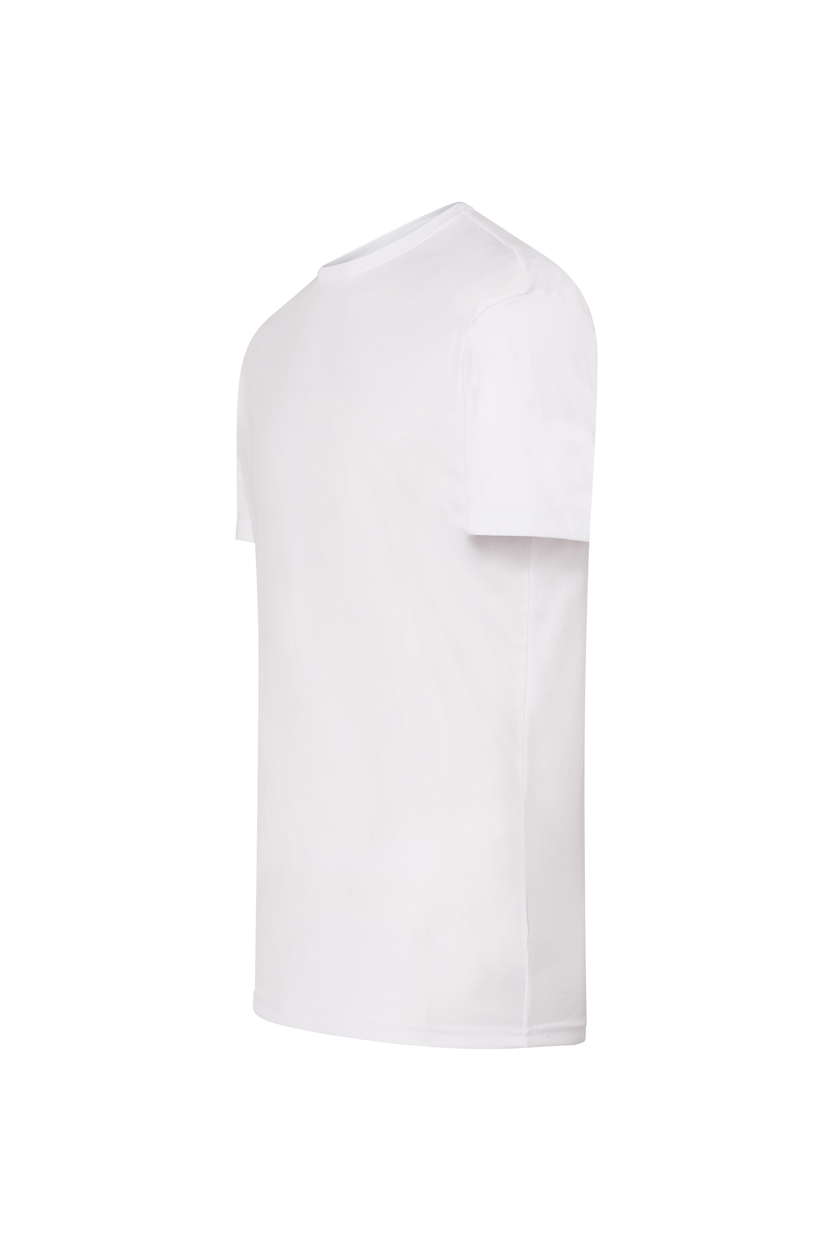jhktshirt_sportrglm_wh_side Camiseta deportiva hombre alto rendimiento tejido interlock - Imagen 22